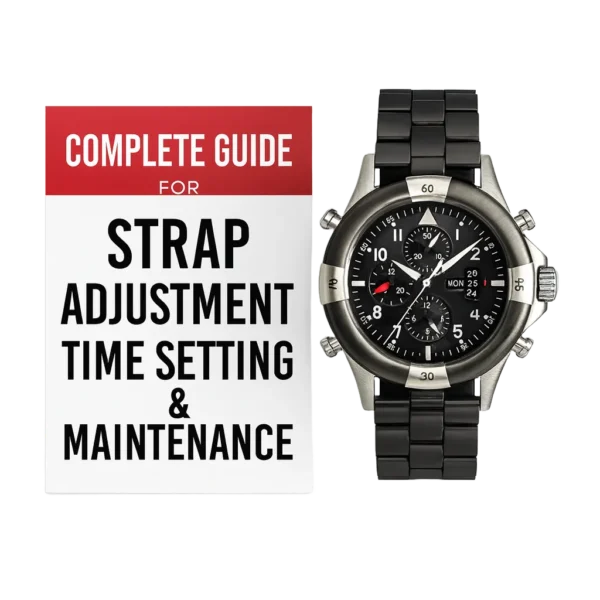 Complete Guide for Strap Adjustment, Time Setting Maintenance